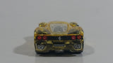 2006 Hot Wheels X-Raycers Ferrari 360 Modena Clear Yellow Die Cast Toy Car Vehicle