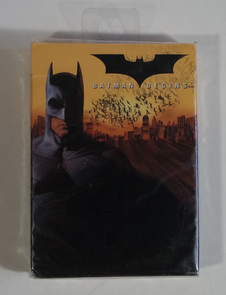 2005 Warner Bros. DC Comics Batman Begins Bicycle Brand Superhero Character Themed Playing Cards Still Sealed, New in Package
