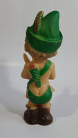 Vintage 1950s Reliable Toys Elven Archer Boy 7 3/4" Rubber Squeeze Toy Figure