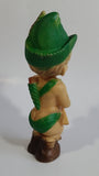 Vintage 1950s Reliable Toys Elven Archer Boy 7 3/4" Rubber Squeeze Toy Figure