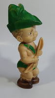 Vintage 1950s Reliable Toys Elven Archer Boy 7 3/4" Rubber Squeeze Toy Figure