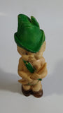 Vintage 1950s Reliable Toys Elven Archer Boy 7 3/4" Rubber Squeeze Toy Figure