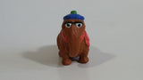 1980s Muppets Applause Sesame Street Characters Snuffleupagus with Hat PVC Toy Figure