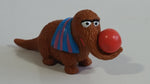 1980s Muppets Applause Sesame Street Characters Snuffleupagus with Red Ball PVC Toy Figure