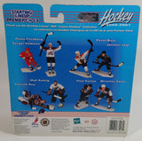 2000 - 2001 Hasbro Starting Lineup NHL Ice Hockey Player Goalie Stephane Fiset Los Angeles Kings 1995-96 Stanley Cup Champion Action Figure and Pacific Trading Card New in Package