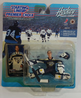 1999 - 2000 Hasbro Starting Lineup NHL Ice Hockey Player Goalie Mike Dunham Nashville Predators Action Figure and Upper Deck Trading Card New in Package