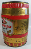 Vintage Henninger Brau Export German Beer 9 1/2" Tall 5L Steel Metal Party Keg