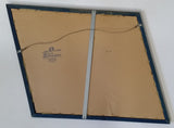 1994 Budweiser Cold Filtered Ice Draft Beer Black, Blue and White Slanted Pub Mirror 21" x 25" Anheuser-Busch