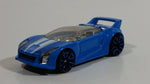 2014 Hot Wheels Speed Team Quick N' Sik Blue Die Cast Toy Car Vehicle