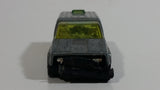 Vintage 1979 Hot Wheels Inside Story Van Gray Die Cast Toy Car Vehicle Rare Yellow Tint Version - Hong Kong - Busted Up