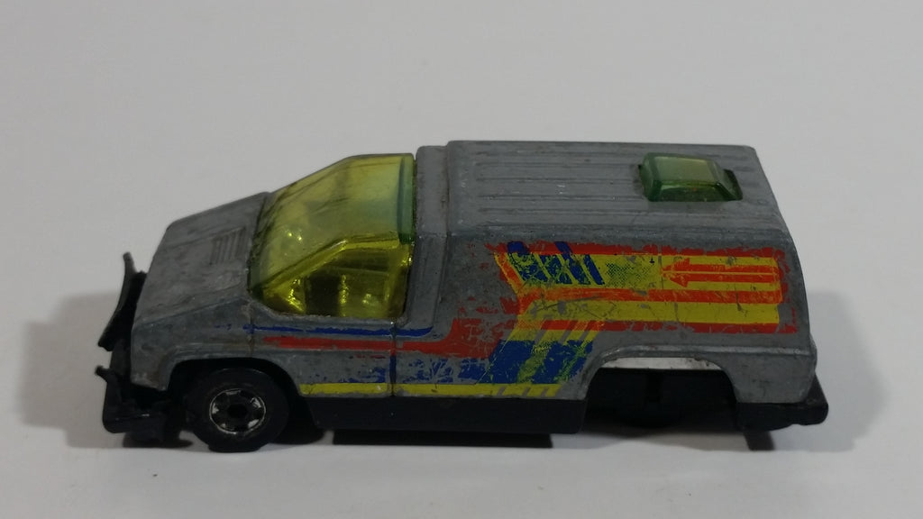 Vintage 1979 Hot Wheels Inside Story Van Gray Die Cast Toy Car Vehicle ...