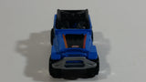2010 Hot Wheels Toyota Land Cruiser FJ40 Blue Die Cast Toy Car Vehicle