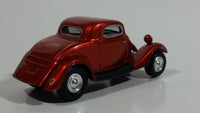2005 Johnny Lightning Playing Mantis #567 Retro Rods '34 Ford Coupe Burnt Orange Die Cast Toy Car Hot Rod Vehicle