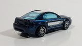 2014 Hot Wheels HW City Mustang 50th '99 Mustang Metalflake Dark Blue Die Cast Toy Car Vehicle