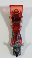 2006 Hot Wheels Wild Things Fright Bike Motorcycle Red Die Cast Toy Car Vehicle