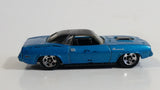 2006 Hot Wheels Mopar Madness '70 Plymouth Barracuda Hard Top Metalflake Blue Die Cast Toy Muscle Car Vehicle