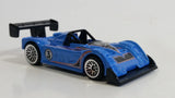 2007 Hot Wheels Mystery Cars Riley and Scott Mk III Metalflake Blue Die Cast Toy Race Car Vehicle