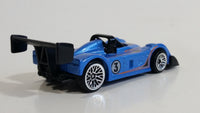 2007 Hot Wheels Mystery Cars Riley and Scott Mk III Metalflake Blue Die Cast Toy Race Car Vehicle