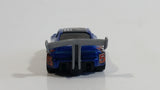 2002 Hot Wheels Pikes Peak Celica #5 Metalflake Blue Die Cast Toy Race Car Vehicle