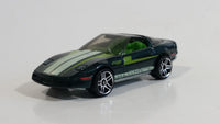 2013 Hot Wheels Corvette 60th 1980 Corvette Metalflake Green Die Cast Toy Car Vehicle