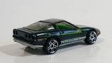 2013 Hot Wheels Corvette 60th 1980 Corvette Metalflake Green Die Cast Toy Car Vehicle