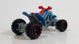 2013 Hot Wheels HW Stung Sand Stinger Metalflake Turquoise Die Cast ATV Toy Vehicle