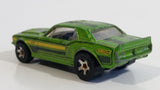 2014 Hot Wheels Muscle Mania '67 Ford Mustang GT Metalflake Green Die Cast Toy Muscle Car Vehicle