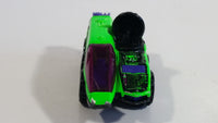 1998 Hot Wheels Techno Bits Radar Ranger Bright Green Die Cast Toy Car Vehicle