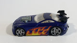 2006 Hot Wheels Tooned Mercy Breaker Dark Blue Die Cast Toy Car Vehicle