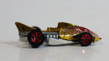 2013 Hot Wheels HW Imagination Hammer Down Gold Chrome Die Cast Toy Car Vehicle