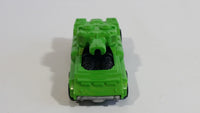 2011 Hot Wheels Attack Pack Invader Green Plastic Body Die Cast Toy Car Vehicle