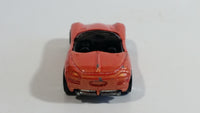 1998 Hot Wheels Dodge Concept Car Copperhead Convertible Chrysler Corporation Metalflake Red Orange Die Cast Toy Car Vehicle