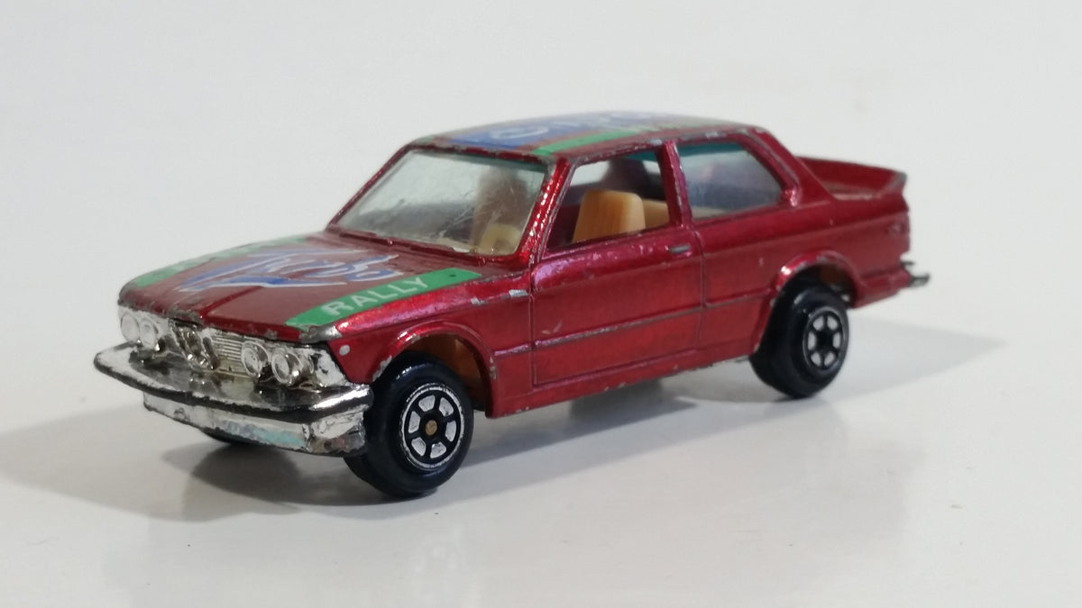 Yatming BMW 320i Dark Red M-Power Blue #320 Turbo Rally No. 1029 Die C ...