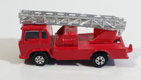 Yatming Fire Ladder Truck Die Cast Toy Car Firefighting Rescue Vehicle with Extendable Chrome Ladder