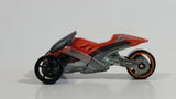 2009 Hot Wheels Tri & Stop Me Metalflake Orange Die Cast Toy Car Vehicle