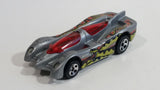 2001 Hot Wheels Motorized Viper Strike Power Pistons Grey Plastic Body Die Cast Toy Race Car Vehicle