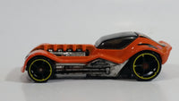 2014 Hot Wheels Thrill Racers Dieselboy Orange Die Cast Toy Race Car Vehicle