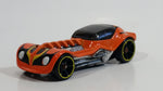 2014 Hot Wheels Thrill Racers Dieselboy Orange Die Cast Toy Race Car Vehicle
