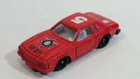 Unknown Brand Fire Dept. #5 Red Die Cast Toy Car Fire Fighting Rescue Emergency Vehicle