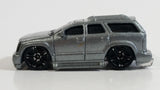 2003 Hot Wheels Cadillac Escalade Metalflake Silver Die Cast Toy Car Luxury SUV Vehicle