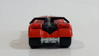 2011 Hot Wheels AcceleRacers Iridium Orange Red Die Cast Toy Car Vehicle