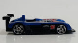 2003 Hot Wheels Panoz LMP-1 Roadster S Metalflake Blue Die Cast Toy Race Car Vehicle