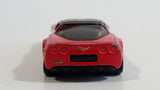 2008 Hot Wheels '09 Corvette ZR1 Red Die Cast Toy Car Vehicle