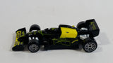 Unknown Brand 6113 MX8 Powerful Motor Black and Yellow Die Cast Toy Race Car Vehicle