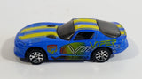 2001 Matchbox Dodge Viper GTS Blue Die Cast Toy Luxury Sports Car Vehicle