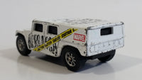 2003 Maisto Marvel Series 2 Hulk "Smash!" Humvee White Die Cast Toy Car Vehicle