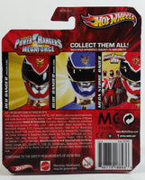 2013 Hot Wheels Saban's Power Rangers Megaforce Dragon Zord Red and Silver Die Cast Toy Car Vehicle New in Package