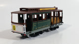 Two HO Classic San Francisco Streetcars Powell & Mason St Trolley and Desire Street Cable Car Die Cast and Plastic Models