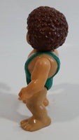 1987 Playskool Definitely Dinosaurs Caveman Toy Action Figure H-23 Green Version