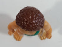 1987 Playskool Definitely Dinosaurs Caveman Toy Action Figure H-23 Green Version